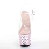 Pleaser - STARDUST708 Sandale à bride à la cheville, Pole dance chaussures - Chaussures de pole dance - Rose Product image